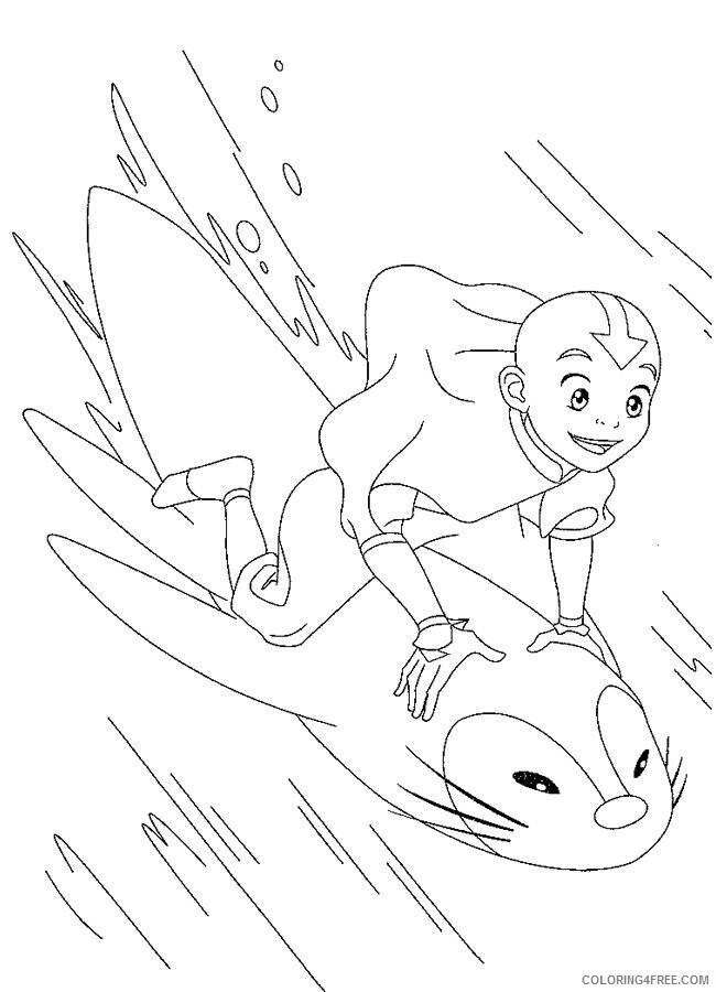 Avatar the Last Airbender Coloring Pages Printable Sheets 2021 a 4109 Coloring4free