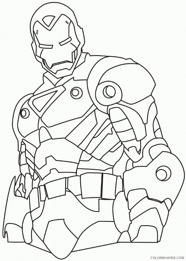 Avengers Coloring Pages for Kids Printable Sheets Free For Kids 2021 a 4154 Coloring4free
