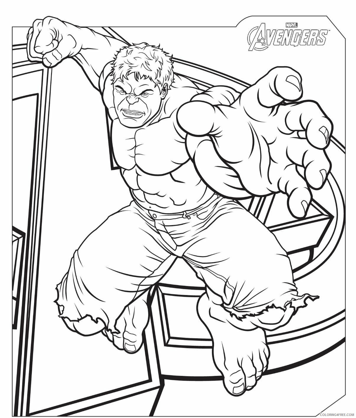 Avengers Coloring Pages to Print Printable Sheets avengers Google Search 2021 a 4158 Coloring4free