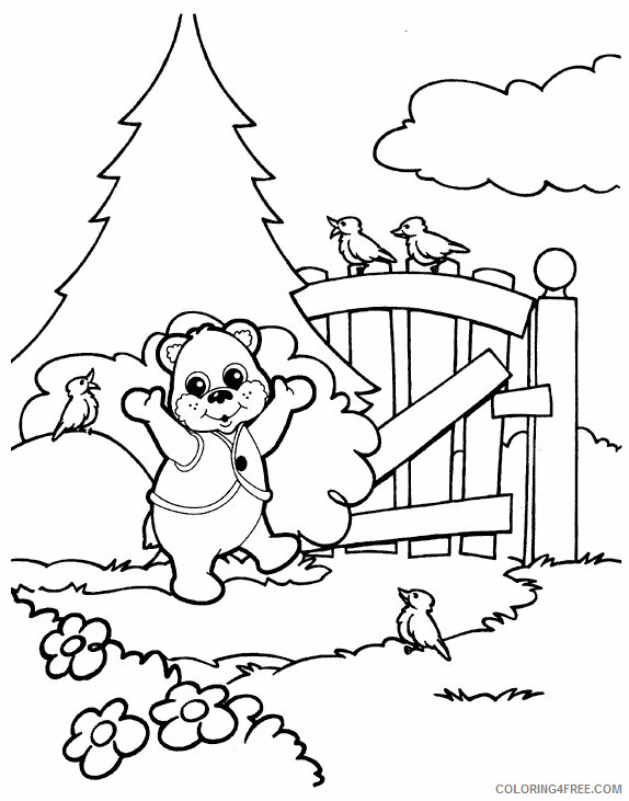 Awana Cubbies Coloring Pages Printable Sheets Awana Cubbies Bear in the 2021 a 4212 Coloring4free