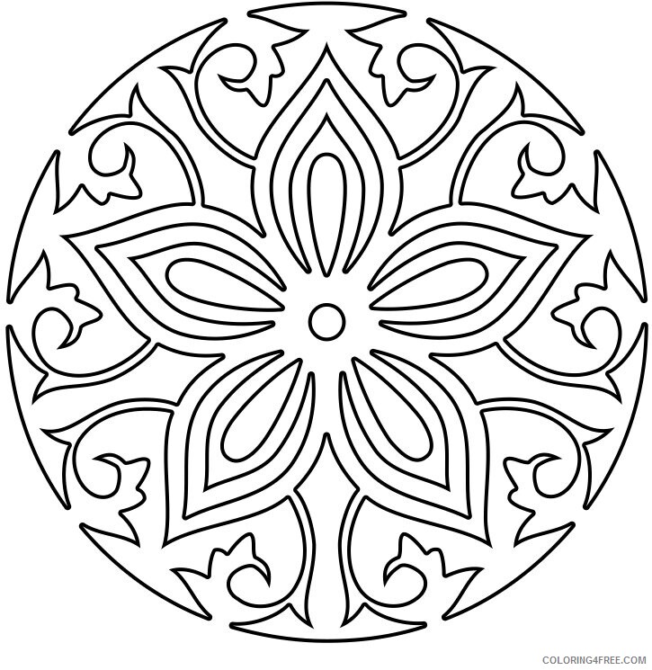 Awesome Design Mandala Coloring Pages Free Printable Sheets Free jpg 2021 a 4303 Coloring4free