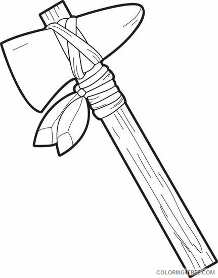 Axe Coloring Pages Printable Sheets Printable Ax Page For 2021 a 4322 Coloring4free