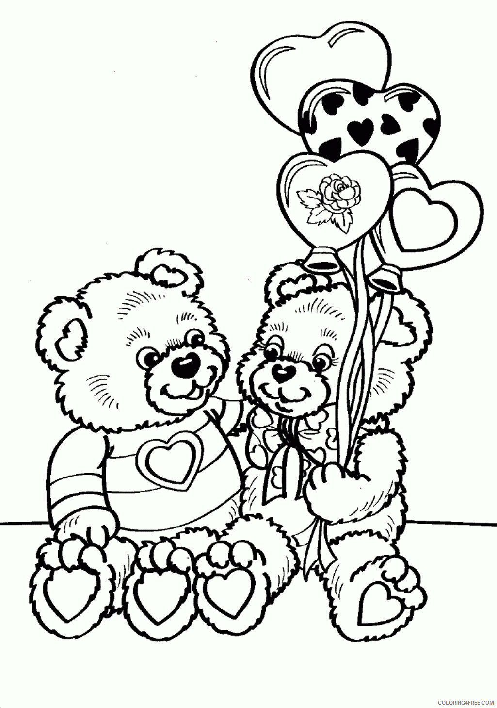 Az Coloring Pages Printable Sheets Free Printable Valentine Pages 2021 a 4369 Coloring4free