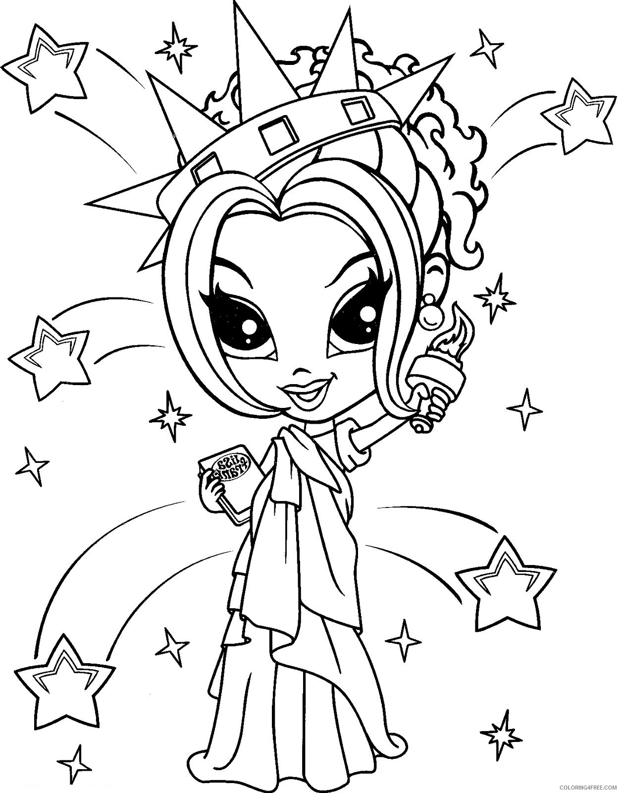 Az Coloring Pages of Dolls for Kids Printable Sheets doll jpg 2021 a 4473 Coloring4free