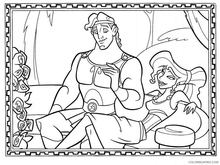Az Coloring Pages of Hercules Printable Sheets Oms Colouring Page 2 2021 a 4494 Coloring4free